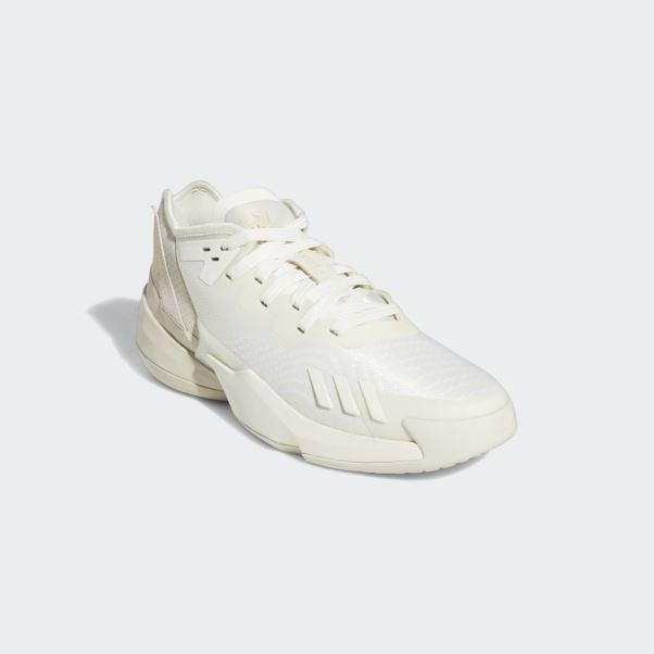 Enfiler. Numéro 4 Chaussures Adidas Blanc