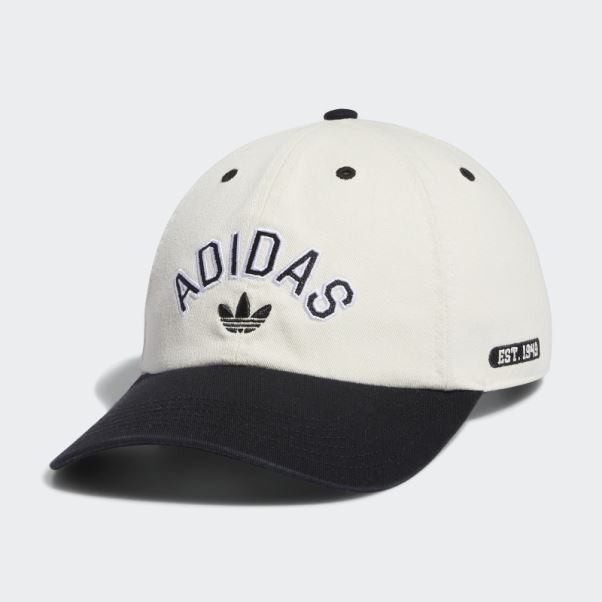 Adidas Nouvelle Casquette De Préparation Décontractée Blanc