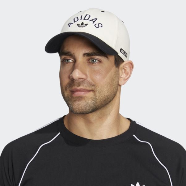 Adidas Nouvelle Casquette De Préparation Décontractée Blanc