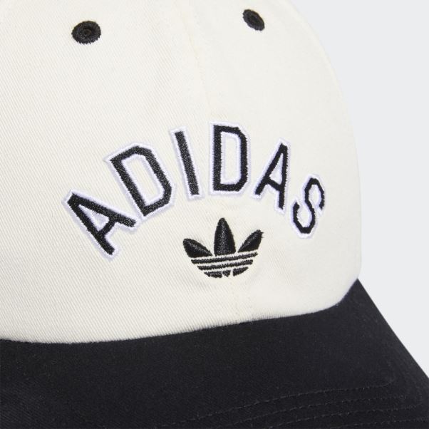 Adidas Nouvelle Casquette De Préparation Décontractée Blanc