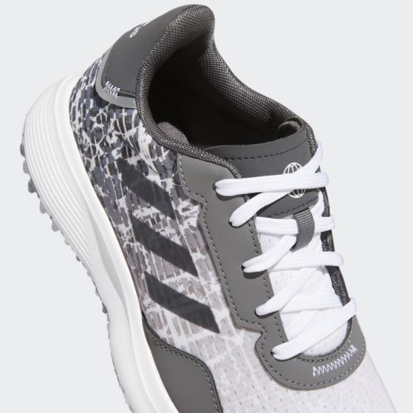 Chaussures De Golf Sans Crampons Adidas Juniors S2g Grises Mode