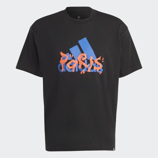 Adidas T-shirt Graphique Noir