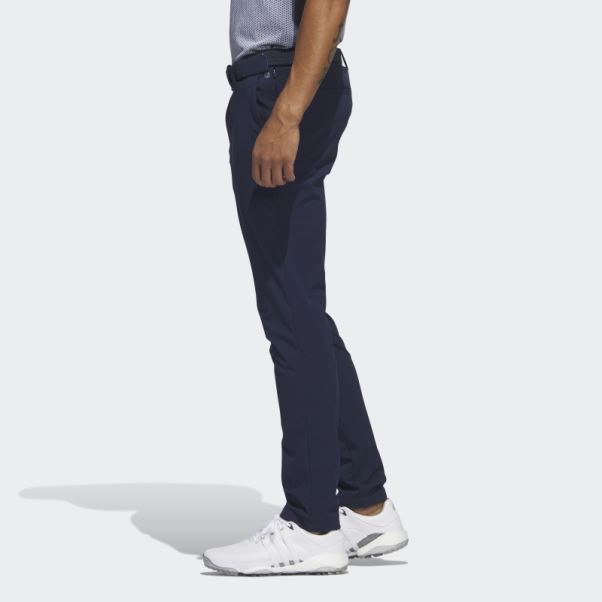 Pantalon De Golf Coupe Fuselée En Nylon Adidas Ultimate365 Tour Bleu Marine