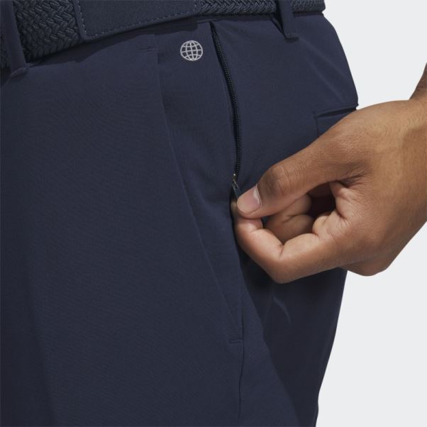 Pantalon De Golf Coupe Fuselée En Nylon Adidas Ultimate365 Tour Bleu Marine