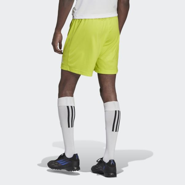 Entrada 22 Short Sol Jaune Adidas
