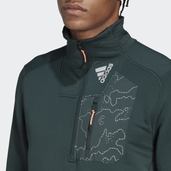 Sweat Adidas X-city 1/4 Zip Cold.rdy Vert
