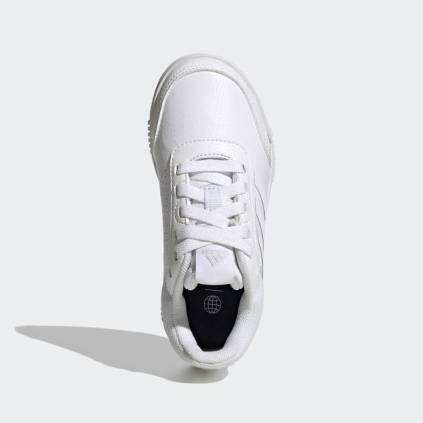Adidas Tensaur Sport Training Chaussures à Lacets Blanches
