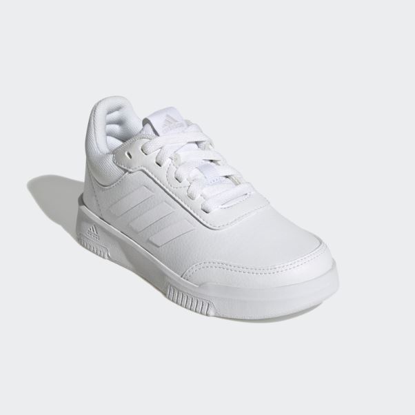 Adidas Tensaur Sport Training Chaussures à Lacets Blanches