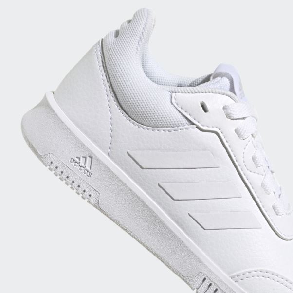 Adidas Tensaur Sport Training Chaussures à Lacets Blanches
