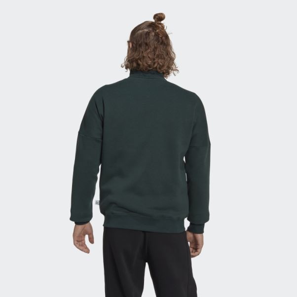 Haut De Survêtement Adidas 4cmte Vert