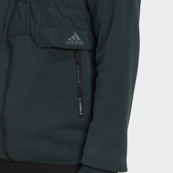 Haut De Survêtement Adidas 4cmte Vert