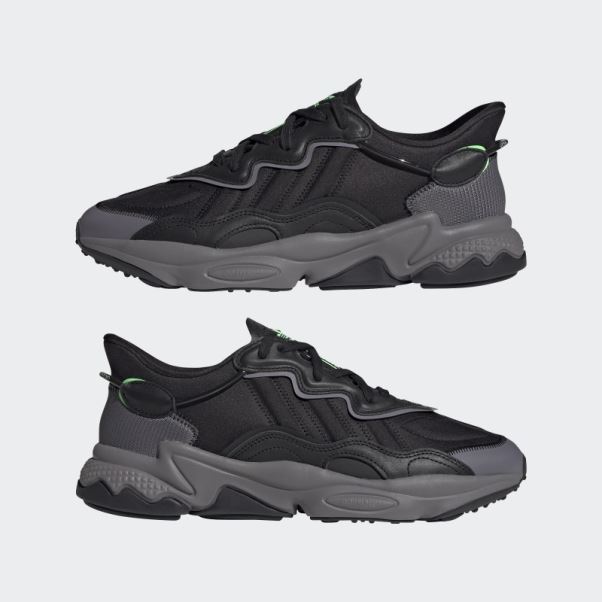 Chaussures Adidas Ozweego Vertes