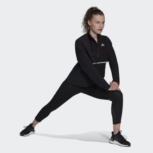 Adidas Possède La Veste Soft Shell Run Noir