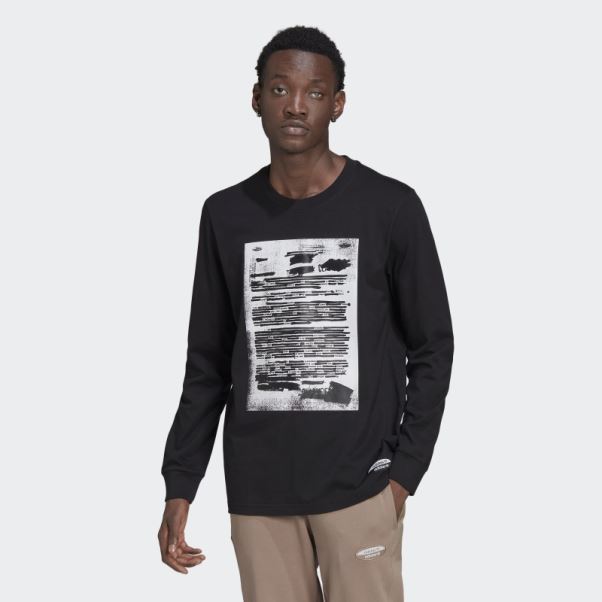 Adidas R.y.v. T-shirt Graphique à Manches Longues