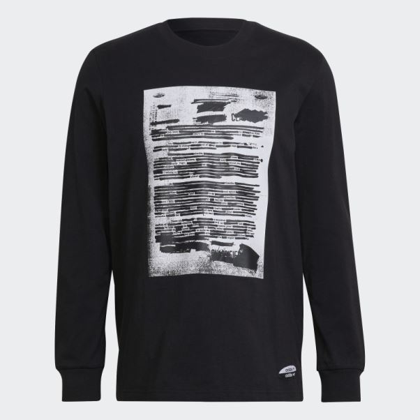 Adidas R.y.v. T-shirt Graphique à Manches Longues