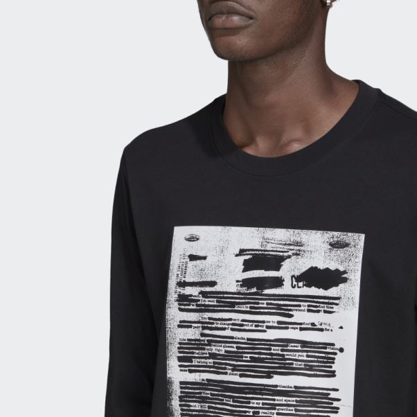 Adidas R.y.v. T-shirt Graphique à Manches Longues