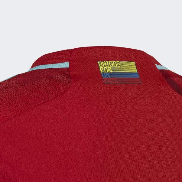 Maillot Extérieur Colombie 22 Rouge Adidas