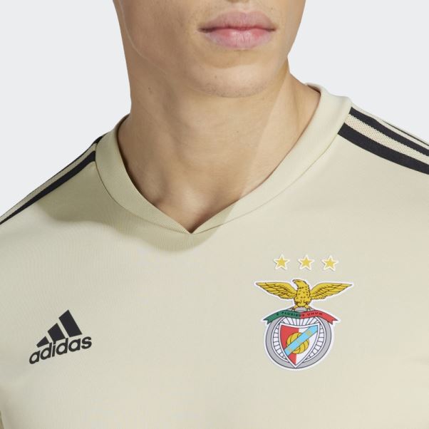 Maillot D'entrainement Benfica Condivo Beige Sable Adidas
