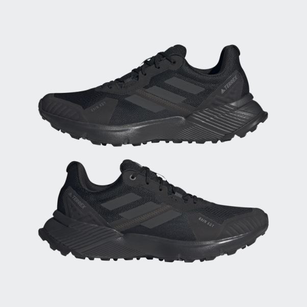Adidas Terrex Soulstride Rain.rdy Chaussures De Course Sur Sentier Noir