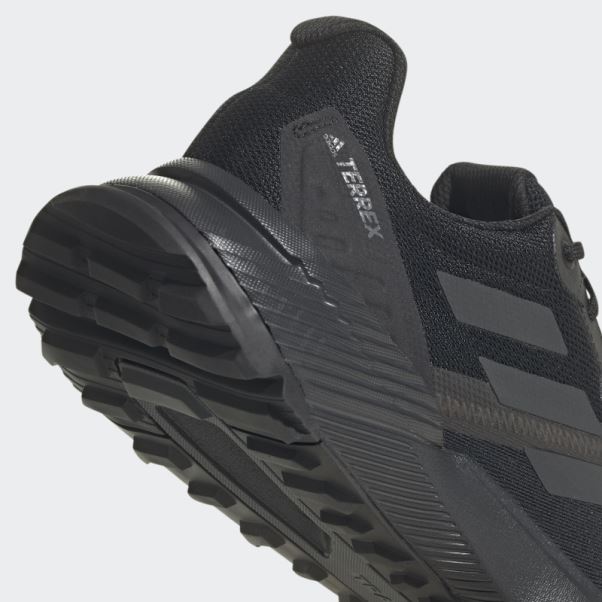 Adidas Terrex Soulstride Rain.rdy Chaussures De Course Sur Sentier Noir