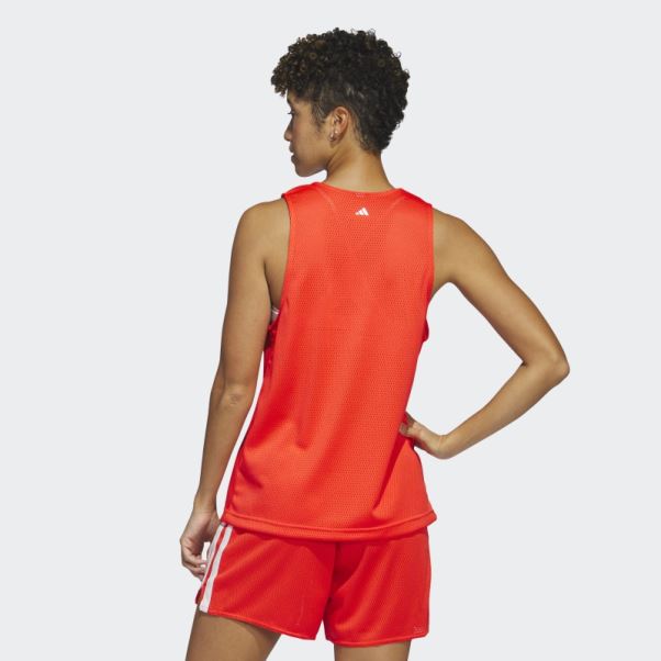 Select Jersey Débardeur Rouge Adidas