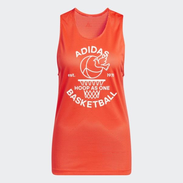 Select Jersey Débardeur Rouge Adidas