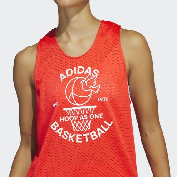 Select Jersey Débardeur Rouge Adidas