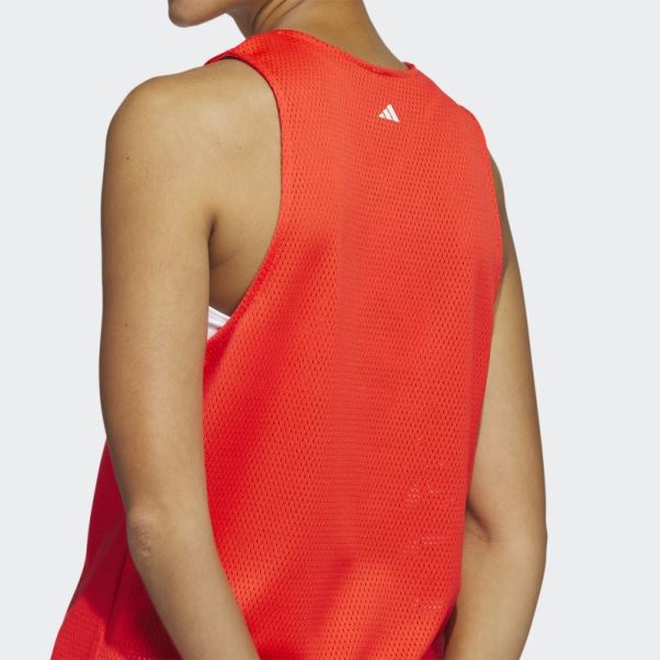 Select Jersey Débardeur Rouge Adidas