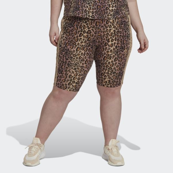 Collants Cyclistes Courts (taille Plus) Noir Adidas