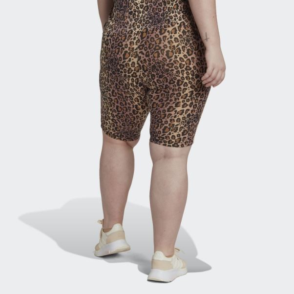 Collants Cyclistes Courts (taille Plus) Noir Adidas