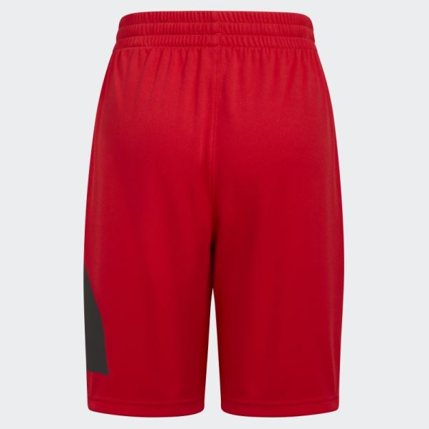 Short Essentials Avec Logo Sur Le Côté écarlate Adidas