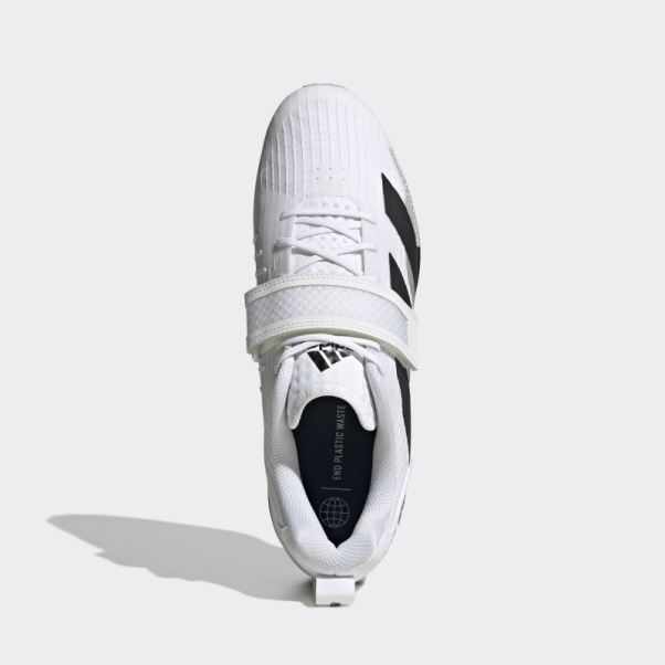 Chaussures D'haltérophilie Adipower 3 Adidas Blanc