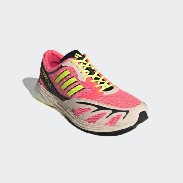 Chaussures Adizero Pro V1 Adn Rouge Acide Adidas
