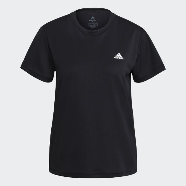 Aeroready Conçu Pour Déplacer Le Tee-shirt De Sport Adidas Noir