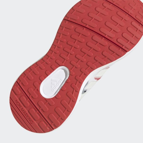 Adidas Fortarun 2.0 Cloudfoam Elastic Lace Top Strap Chaussures Zero Metalic