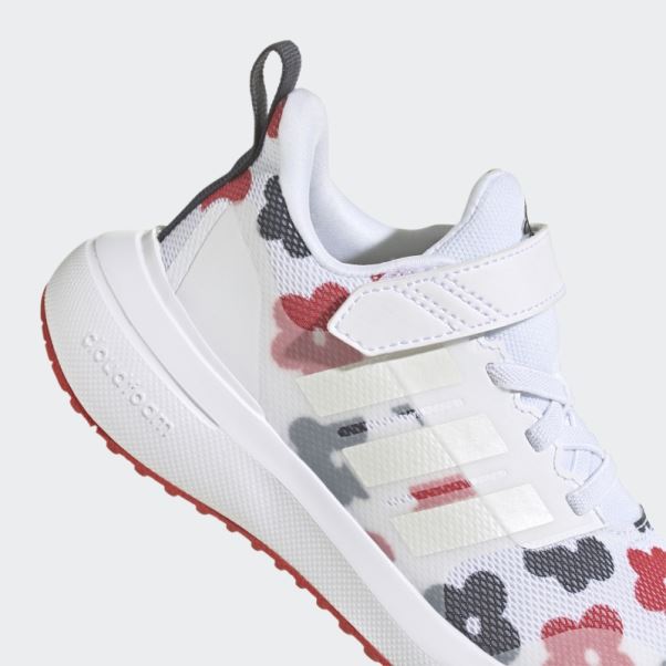Adidas Fortarun 2.0 Cloudfoam Elastic Lace Top Strap Chaussures Zero Metalic