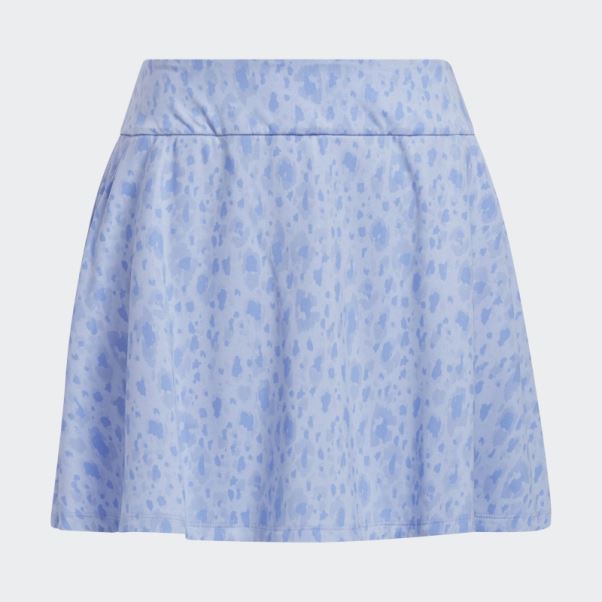 Adidas Jupe De Golf Bleue Imprimée 16 Pouces