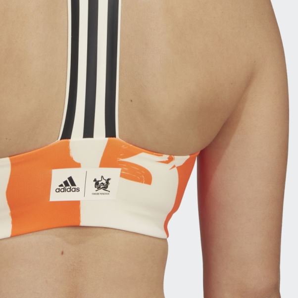 Soutien-gorge D'entraînement à Maintien Moyen Thebe Magugu Teinte écru Adidas