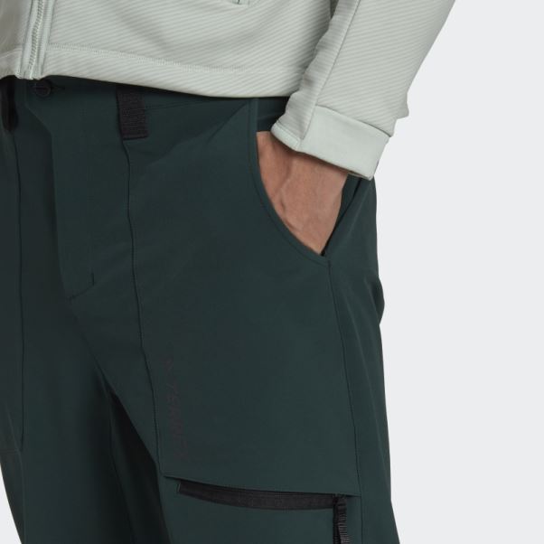 Adidas Terrex Yearound Pantalon De Survêtement Soft Shell Vert