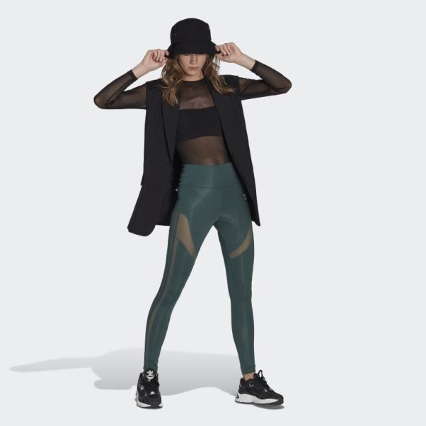 Legging Adidas Adicolor Trèfle Vert Minéral