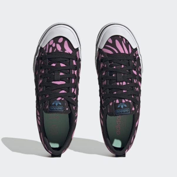 Adidas Nizza Plate-forme Chaussures Noir
