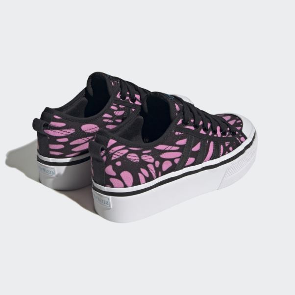 Adidas Nizza Plate-forme Chaussures Noir