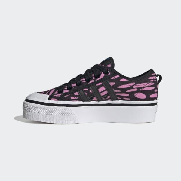 Adidas Nizza Plate-forme Chaussures Noir