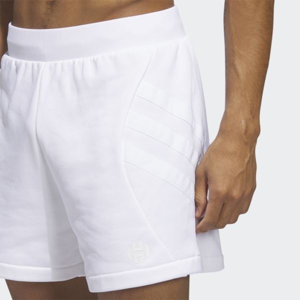 Harden Short De Voyage Adidas Blanc