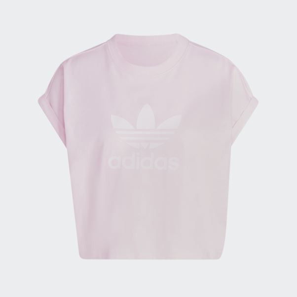 Adidas Adicolor Classics T-shirt Court Trèfle Rose