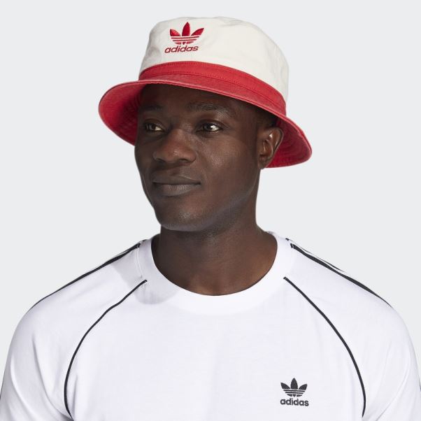 Bob Adidas Délavé Blanc