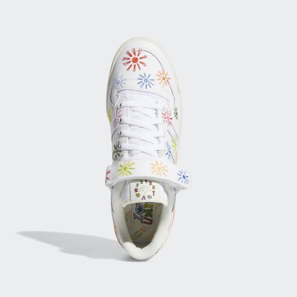 Forum Low Pride Chaussures Blanc Adidas