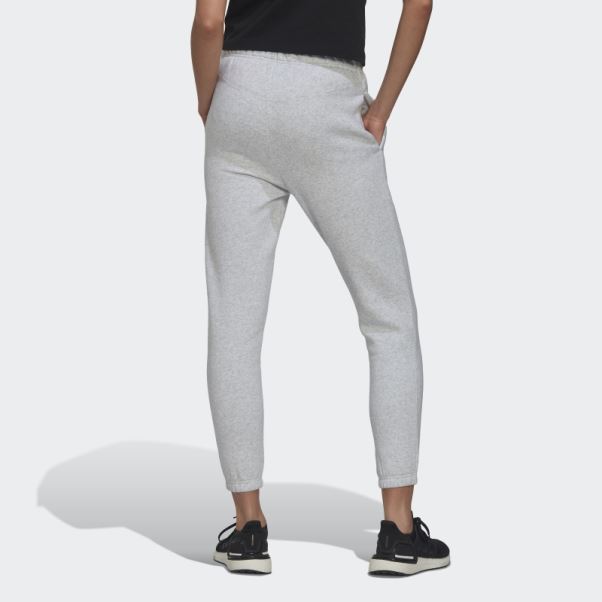 Studio Lounge Pantalon Regular Fit Gris Clair Chiné Adidas