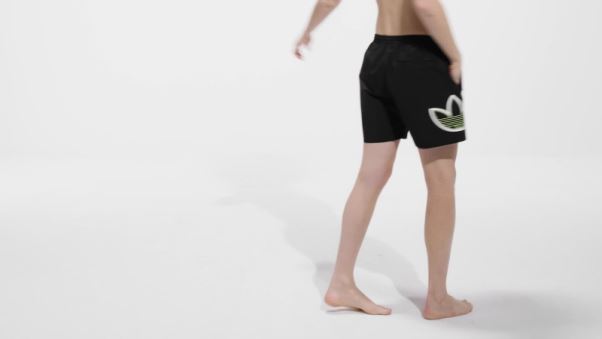 Short De Bain Adidas Sprt Noir Chaud