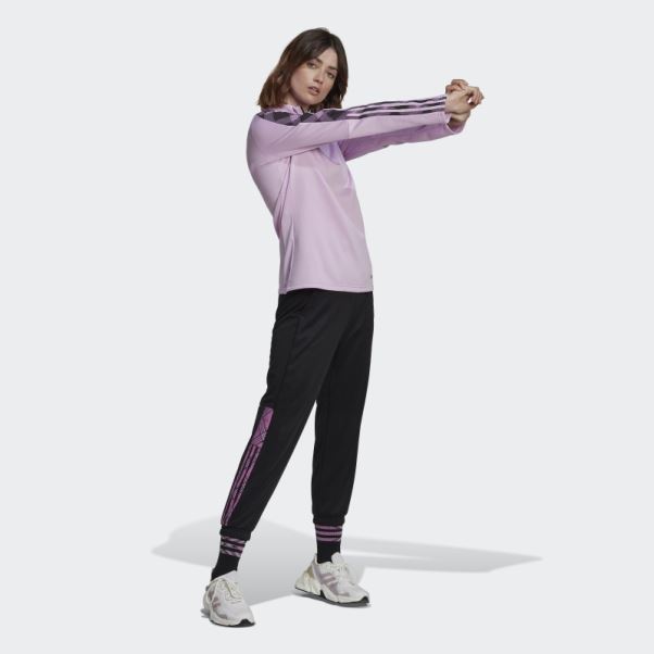 Tiro Fleece Midlayer Shirt Adidas Lilas